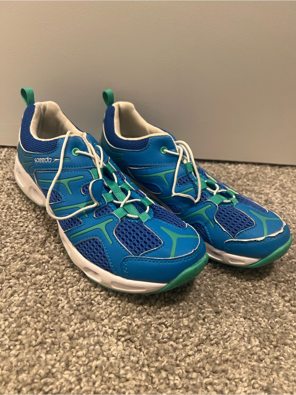 Speedo Blue & Green Lightweight Sneakers